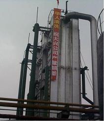 清洗煤氣初冷器現(xiàn)場(chǎng)